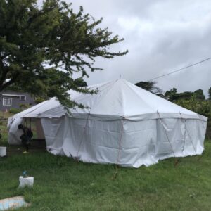5m x 10m Peg & Pole Tent